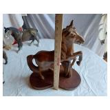 Vintage Horses Figures and Decor - some with damage