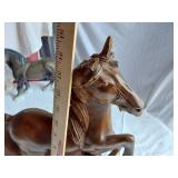 Vintage Horses Figures and Decor - some with damage