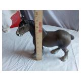 Vintage Horses Figures and Decor - some with damage