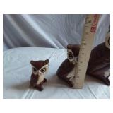 Owls and Eagle Figurine Collection