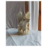 Christmas Decorations and Tableware Collection including Plates, Figurines, and Glassware
