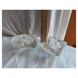 Christmas Decorations and Tableware Collection including Plates, Figurines, and Glassware