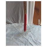 Christmas Decorations and Tableware Collection including Plates, Figurines, and Glassware