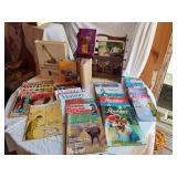 Mixed Vintage Magazines and Books Collection including Reader