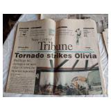 Newspaper Collection including West Central Tribune from the 1990