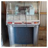 Seeburg Select-o-Matic 100 HF100G Jukebox - Untested, Damaged Glass