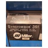 Miller Synchrowave 351 welder with accessories