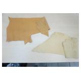 2 Pieces of Leather