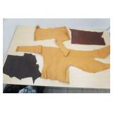 Brown & Tan Leather (4 pieces)
