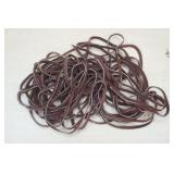 Leather Strips (Dark Brown)