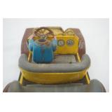 Vintage Hubley Mr. Magoo Battery-Operated Tin Car. 1961