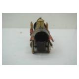 Vintage Lithographed Battery-Operated Toy Train "Fancy Train"
