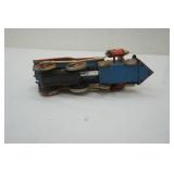 Vintage Lithographed Battery-Operated Toy Train "Fancy Train"