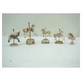 Carousel Horse Figurines