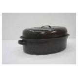 Large Graniteware Roaster