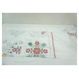 Cross-Stitch Quilt-Top (started) 41"x 100"