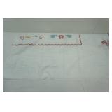 Cross-Stitch Quilt-Top (started) 41"x 100"