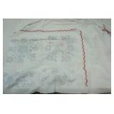 Cross-Stitch Quilt-Top (started) 41"x 100"