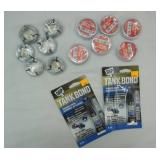Pipe Seal Tape (6ct) , Mechanics Wire (6ct) & DAP Thread Locker NEW (2ct)