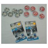 Pipe Seal Tape (6ct) , Mechanics Wire (6ct) & DAP Thread Locker NEW (2ct)