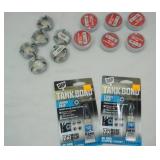 Pipe Seal Tape (6ct) , Mechanics Wire (6ct) & DAP Thread Locker NEW (2ct)