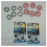 Pipe Seal Tape (6ct) , Mechanics Wire (6ct) & DAP Thread Locker NEW (2ct)