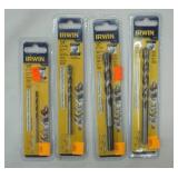 IRWIN Drill Bits NEW (4ct variety)