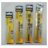 IRWIN Drill Bits NEW (4ct variety)