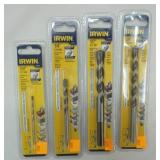 IRWIN Drill Bits NEW (4ct variety)