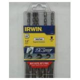 NEW IRWIN 5 Piece 1/4" Drill Bits NEW