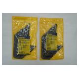 IRWIN (2ct) Short Arm Hex Key Sets (10 in each package)