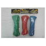 100 ft Plastic Clothesline (3ct)