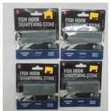 (4ct) Fish Hook Sharpening Stones