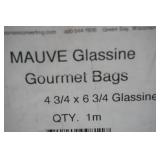 Flat Glassine Gourmet Bags 4-3/4"x6-3/4"