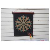 2-in-1 Reversible Magnetic Dart Board.