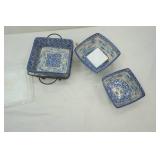Bakeware/Serving Dish Set. Oven Safe. NEW