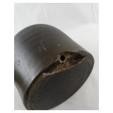 Antique Brown Stoneware Jug with Handle 