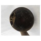Antique Brown Stoneware Jug with Handle 
