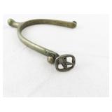 Pair of Vintage Meyer ROST Brass Riding Spurs with Buckles