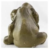 Vintage Chalkware Dog Figurine 