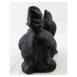 chalkware - Vintage Chalkware Scottish Terrier Dog Figurine