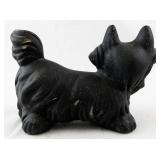 chalkware - Vintage Chalkware Scottish Terrier Dog Figurine