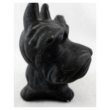 chalkware - Vintage Chalkware Scottish Terrier Dog Figurine