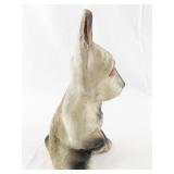 Vintage Carnival Chalkware Scottie Terrier Figurine