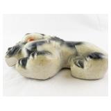 Vintage Chalkware Spaniel Dog Wall Hanging Figurine