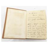 Antique Forget-Me-Not Chromolithographic Book by Hugo W. Hoffmann