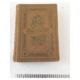 Antique Forget-Me-Not Chromolithographic Book by Hugo W. Hoffmann