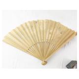 Collection of 4 Vintage Handheld Fans with Boxes and Letteropeners