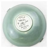 Royal Zuid-Holland Gouda Hand-Painted Floral Bowl with Handles