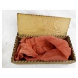 Collection of Vintage Wood Burned Boxes and Floral Wall Plaque